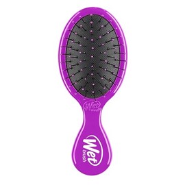 WET BRUSH, Mini Detangler, Purple, Cepillo Desenredante, Tamaño Chico, Ideal para Viajes, Minimiza Dolor y Daños, Desenreda Todo Tipo de Cabello,...  