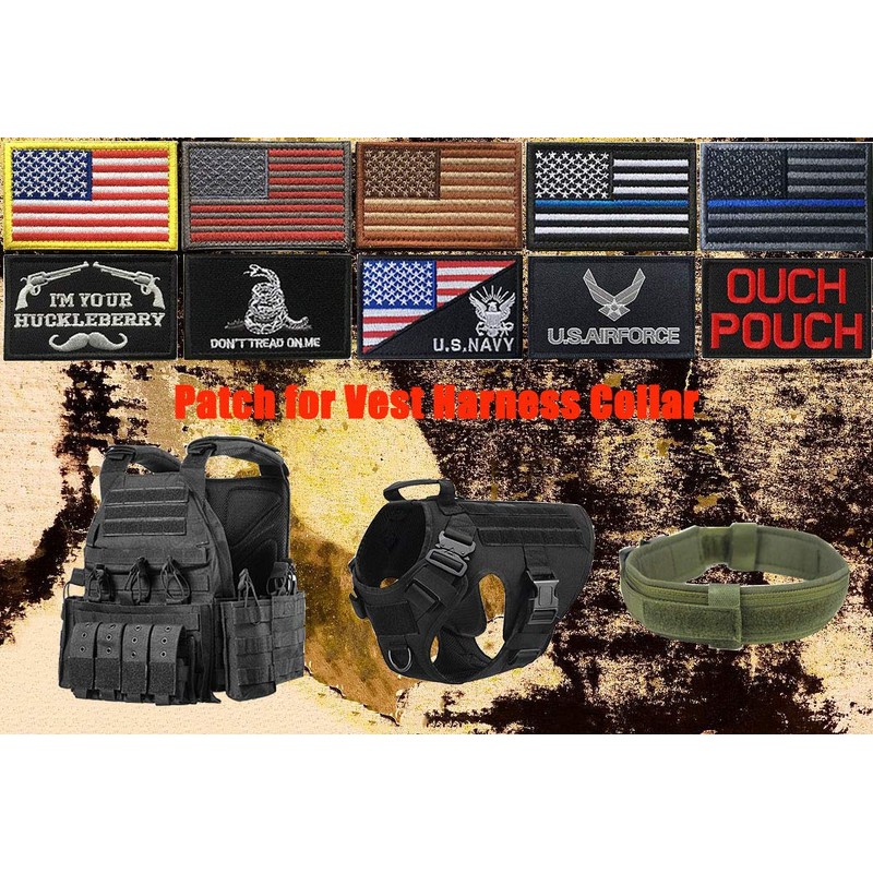 4 PCS Tactical Patch Compatible with House of Gryffindor/Ravenclaw/Slytherin/Hufflepuff Crest