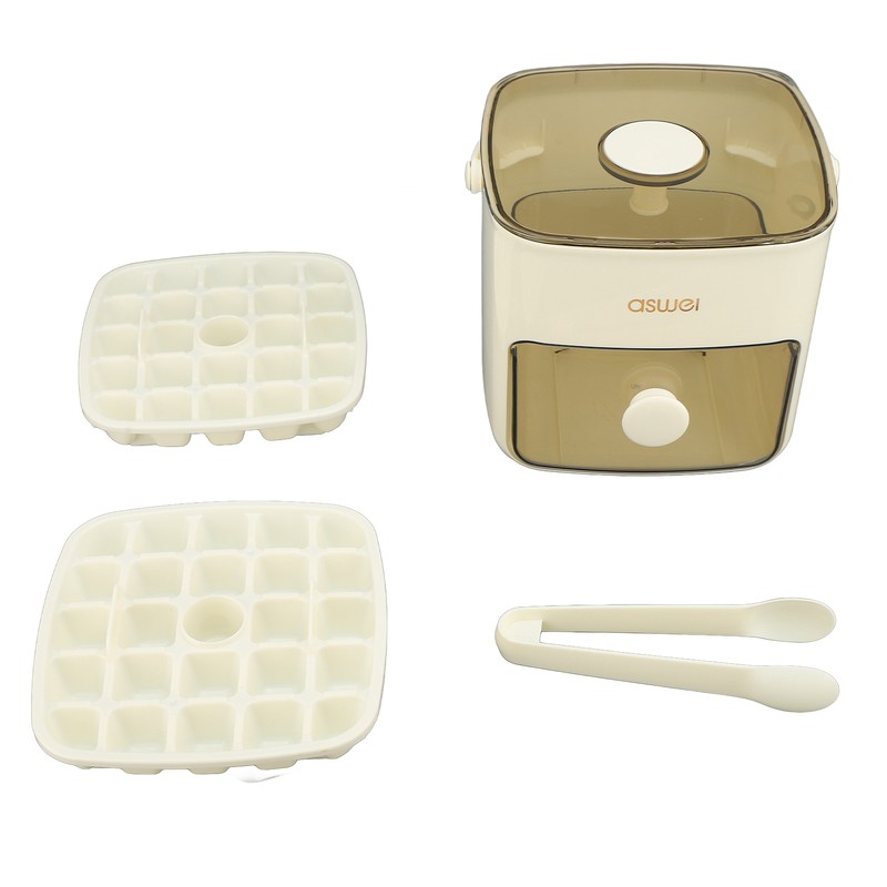 Press Ice Cube Mould Large Capacity One Button Release Ice