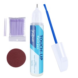 POLIXEL Blue Touch Up Paint for Cars - Professional Automotive Paint Scratch Repair & Lasting Auto Scratch Remover, 2 in 1 Fine Tip and Brush Tip - 0.4 oz