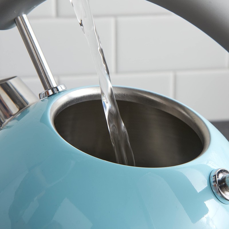 West Bend Electric Kettle Retro-Styled Stainless Steel 1500 Watts with