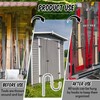 Blulu 10 Pcs 2'' Long Shed Hooks for Hanging Heavy