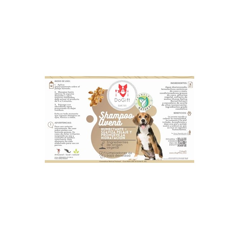 DoGift Shampoo Canino Avena