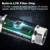 LTE Filter for TV Antenna,Filters 4G 5G LTE Signal Reduces