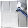 Baluue 20pcs Hair Catcher Sheets Disposable Bathroom Drain Beard Sink