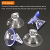 MECCANIXITY Bulb Changers, 35mm 38mm Dia. PVC Suction Cup Light