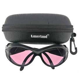 Laserlands 780nm 808nm 810nm 830nm OD4+ IR Infrared Laser Protective Goggles Safety Glasses Protection Eyewear for IR surveillance Camera Light CE T6-2