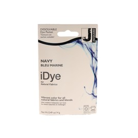Jaquard IDYE Navy Fabric Dye for Natural Fabrics and Clothes - No Mess Sachet