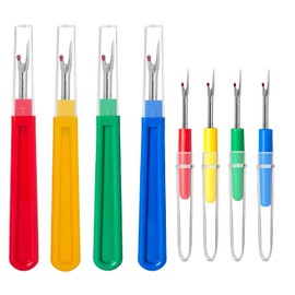 8Pcs Sewing Seam Rippers, Handy Stitch Rippers for Sewing/Crafting Removing Threads Tools (4 Large & 4 Small)