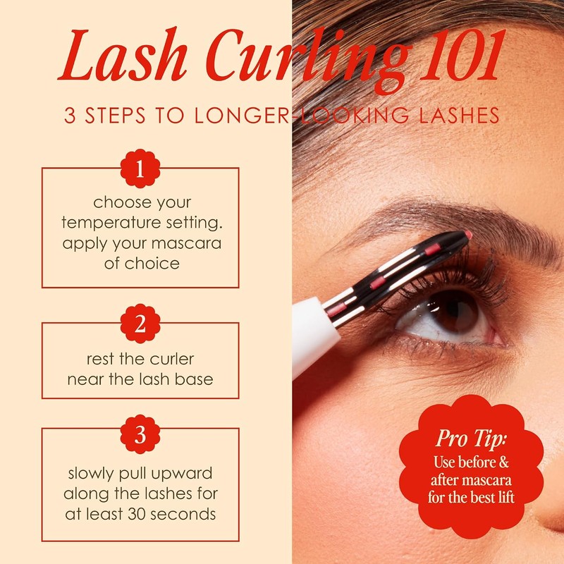 Grande Cosmetics LASH-LIFT Rizador de pestañas calentado