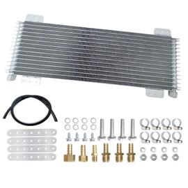 40k Transmission Cooler LPD47391 Low Pressure Drop Trans Oil Cooler Compatible with Heavy Duty 40,000 GVW Max including Mounting Hardware, Towing Applications and Advanced Cooling Protection 47391