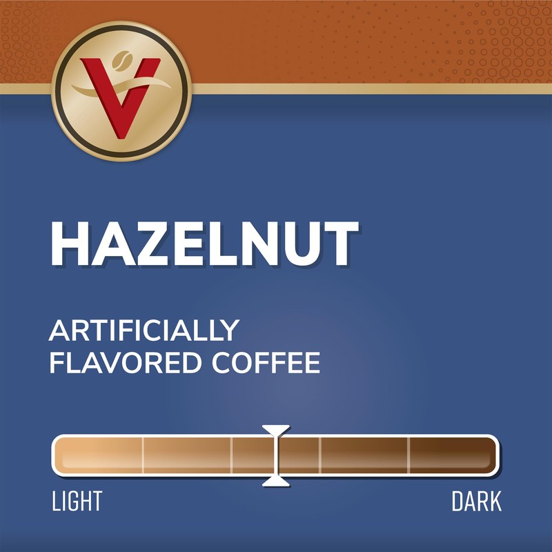 Victor Allen's Coffee Hazelnut Flavored, Medium Roast, 12 Count, Single