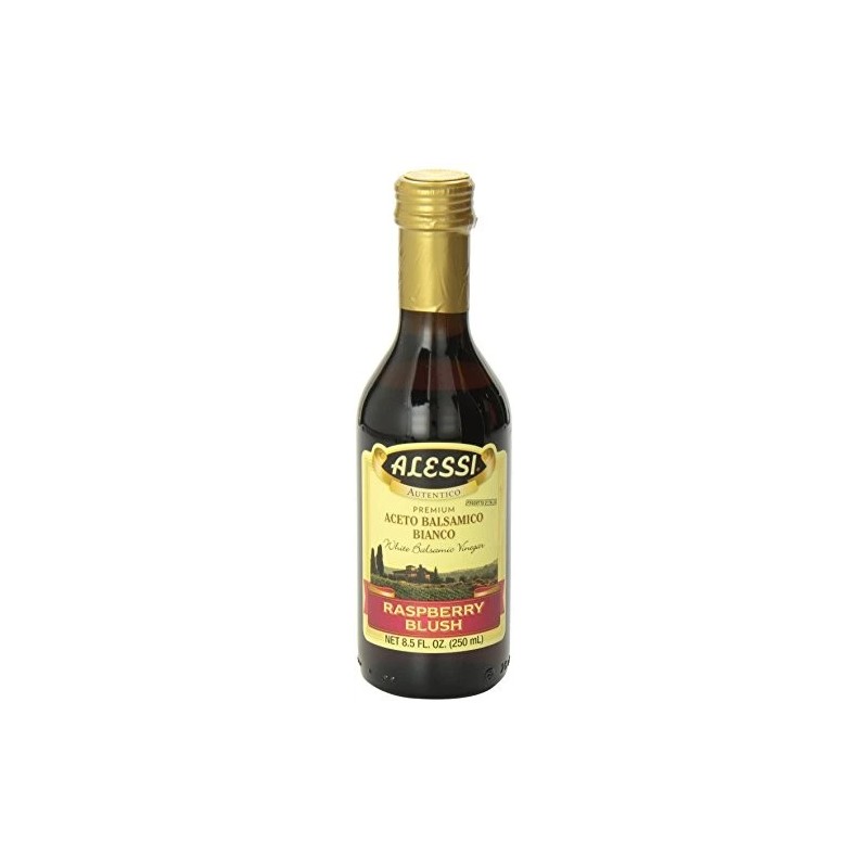 Alessi Autentico Raspberry Blush White Balsamic Vinegar 8.5 Fl Oz