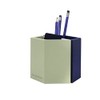 Brookstone BKH8027, 2-in-1 Concrete Set of Pencil Holder and Bookend,