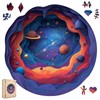 MEATRN Wooden Puzzles for Adults - Solar System Planet Jigsaw