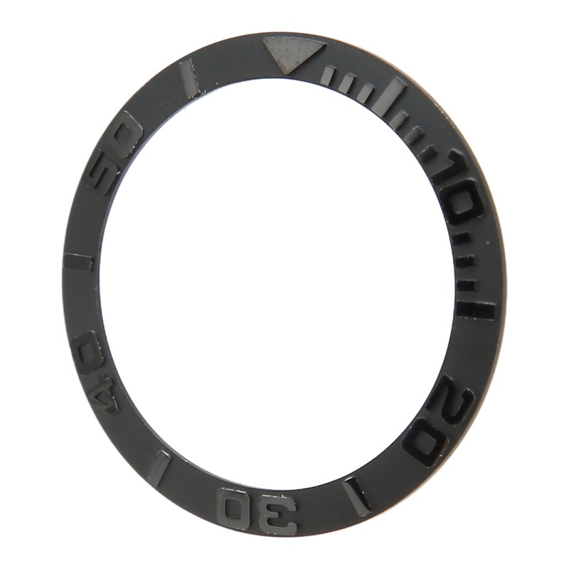 Watch Bezel Insert 38mm Ceramic Embossed Digit Watch Bezel Ring