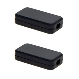 Waterproof Junction Box with Clamps, 40 x 20 x 11 mm Outer Casing, Weatherproof ABS Plastic Box, Cable Glands