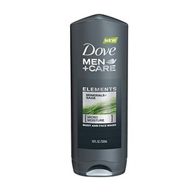 DOVE MEN + CARE DOVE MEN + CARE Elements Body Wash Mineral+Sage 18 oz Effectively Washes Away Bacteria While Nourishing Your Skin (Pack of 4)