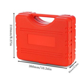 FYSHIQING Hand held Vacuum Pump Tester kit,2 in 1 Brake Bleeder Clutch Bleeding System Test Kit for Automotive with Protected Case,Adapters