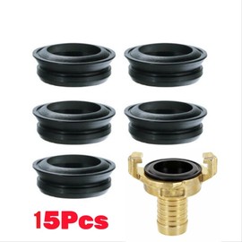 SMTHOME 5pcs/10pcs/15pcs Rubber Sealing Ring Coupling Gasket for Geka Quick Connector Adapter Coupler Hose Fitting