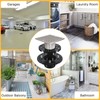 Yaseingoo 4 Inch Square Shower Drian with Flange-SUS 304 Stainless