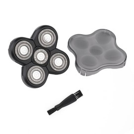 5 Head Replacement Blade Universal 5 Blades Razor Replacement Heads Compatible with Pitbull, Palm, Butterfly Razor Replacement Heads for Most Mainstream Brands