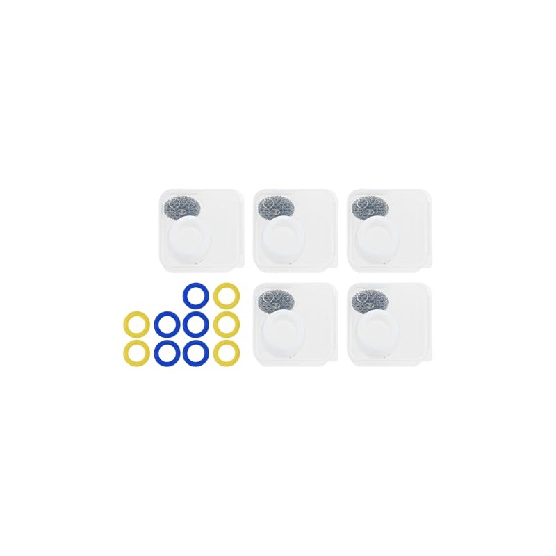 Mtsooning #12 Ceramic (5 Pack) White TIG Welding Cups with