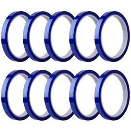 10 Heat Tapes Sublimation Blanks Thermal Tape No Residue Tape Up to 260Celsius for Heat Sublimation Press