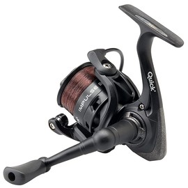 DAM Fishing reel with line - spinning reel quick impulse 3L (2500 FD)