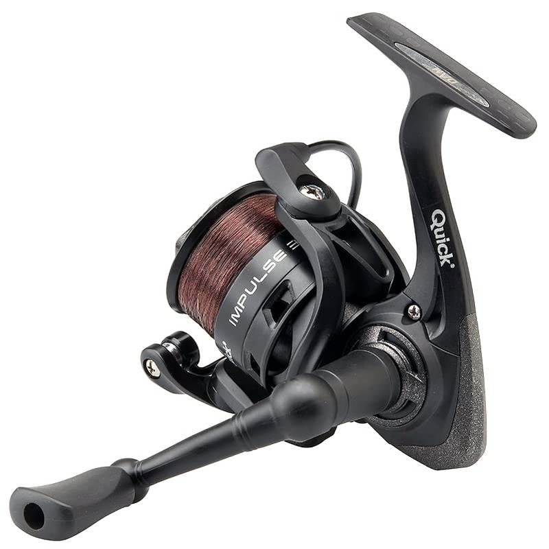 DAM Fishing reel with line - spinning reel quick impulse