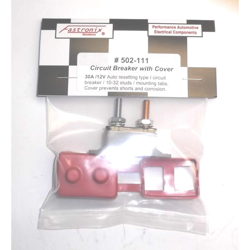 Fastronix 30A 12V Type 1 Automatic Reset Circuit Breaker with