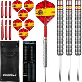 DESIGNA Patriot X Spain 90% Steel Darts 24 g
