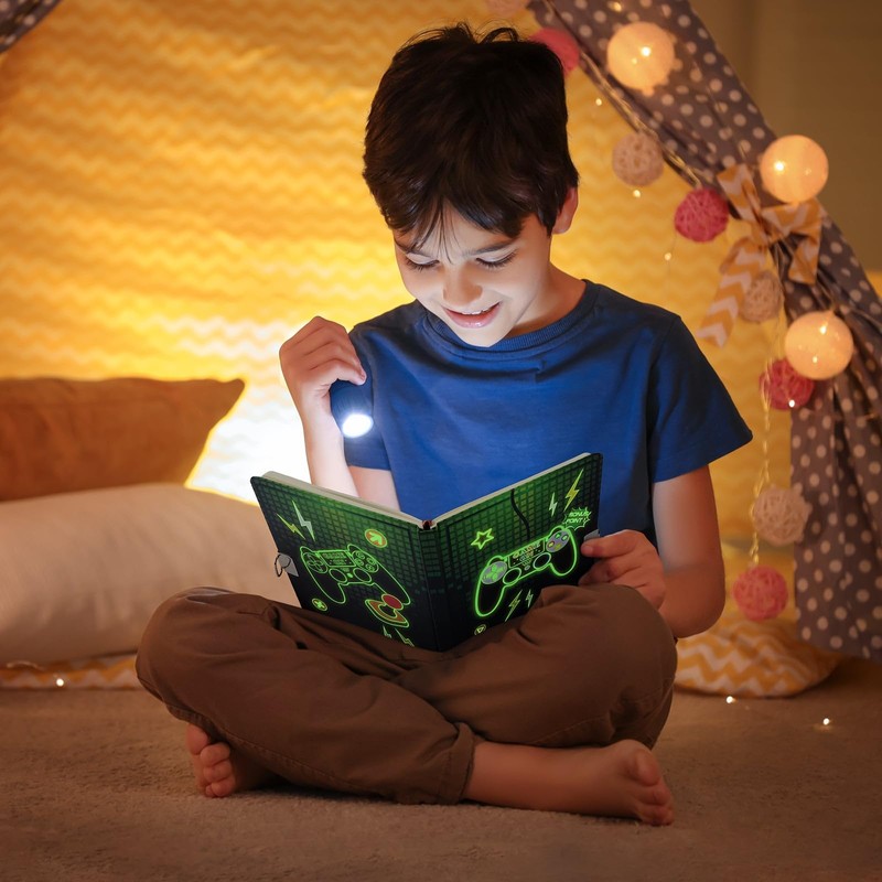 WERNNSAI Diary for boys - game notebook for children