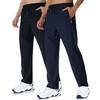 Rapoo Track Athletic Workout Pants for Men Drawstring Elastic Waistband