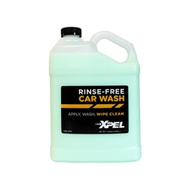 XPEL Rinse Free Car Wash – 1 Gallon Concentrate, Waterless Car Wash Solution, Scratch-Free, Eco-Friendly, Safe for Ceramic Coating, Cars, Trucks, Boats & Motorcycles