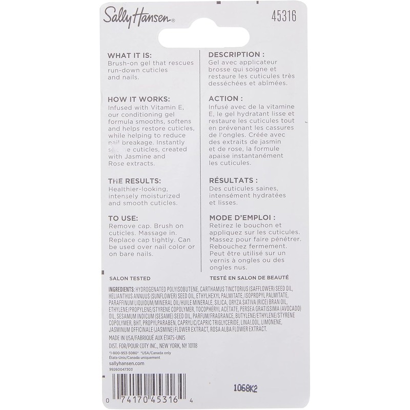 Sally Hansen Cuticle Rehab, 8.8 ml