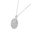 My Daily Styles 925 Sterling Silver White CZ Jewish Shema