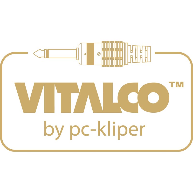 VITALCO 2x XLR Female to 2x 6.3 mm TS Jack