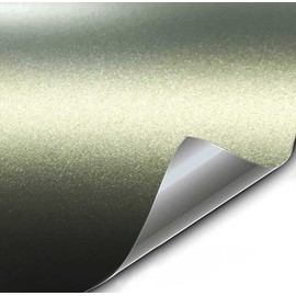 VViViD+ Premium Vinyl Wrap Film (1ft x 5ft, Matte Metallic Dark Green)