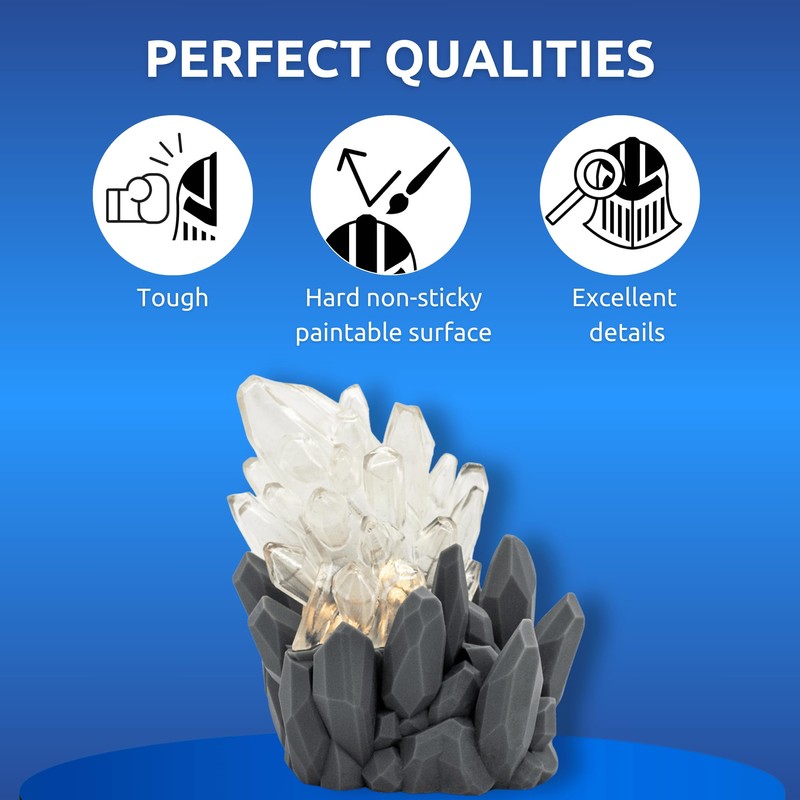 AmeraLabs TGM-7 3D Printing Resin for Tabletop Miniatures – Tough,