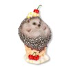 ウービア アイスクリームハリネズミ 2.6×2.6×4.5㎝ 人形 フィギュア 置き物 アニマル 動物 ガーデン 装飾