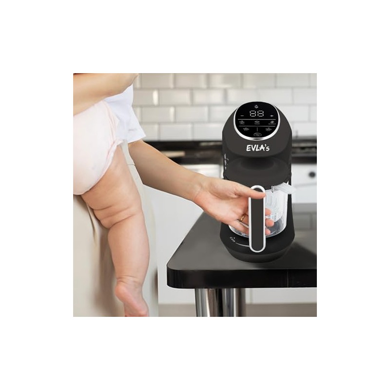 Replacement Stirring Cup & Blade with Steaming Basket for EVLA'S