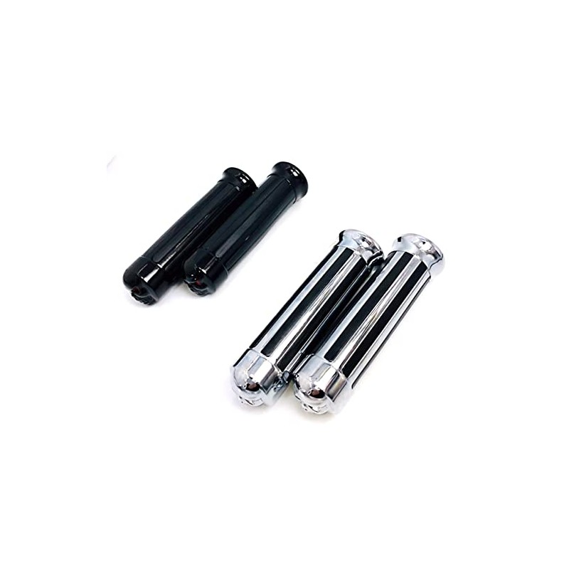 Motorcycle Grip 1 inch 25mm Skull End Grip American Custom