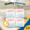 CR Snacking Luxury Bath Sponge Packs (Random Colours) 12 sponges