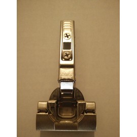 Blum Inc. 71B3590 Blumotion Full Overlay Inserta Cabinet Door Hinges with 110-Degree Opening Angle, Nickel Plated