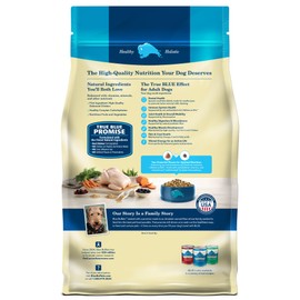 Blue Buffalo Blue Buffalo Life Protection Formula Adult Small Bite Dry Dog Food, Helps Build and Maintain Strong Muscles, Made with Natural Ingredients, Chicken & Brown Rice Recipe, 30-lb. Bag