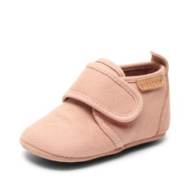 Bisgaard Unisex Children's Baby Cotton First Walker Shoe, nude