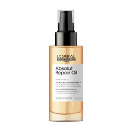 L'Oreal Professionnel Absolut Repair Tratamiento 10 en 1 | Aceite reparador para cabello seco y dañado | Nutre, revitaliza y repara el cabello | Con protección térmica | Tecnología de proteína de trigo | 90ml