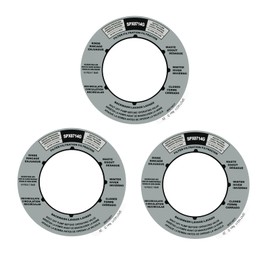 FELHOOD SPX0714G Sand Filter Valve Label Plate Sticker Compatible with Hayward Multi-Port Valve Position Labe SP0714T SP0714 SP714, Fit for Pro and VL Series Sand Filter valves - 3 Pack
