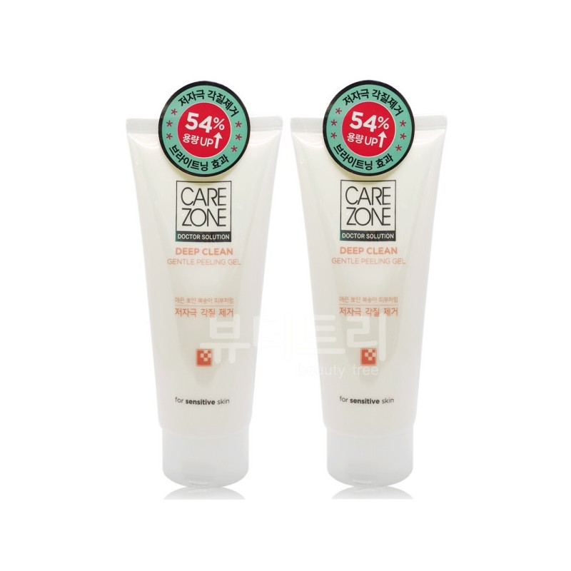Carezone Deep Clean Gentle Peeling Gel 200ml + 200ml /